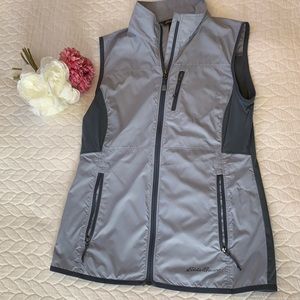 Gray Eddie Bauer Lightweight Packable Vest